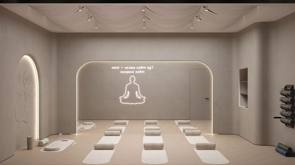thiet ke phong yoga 13