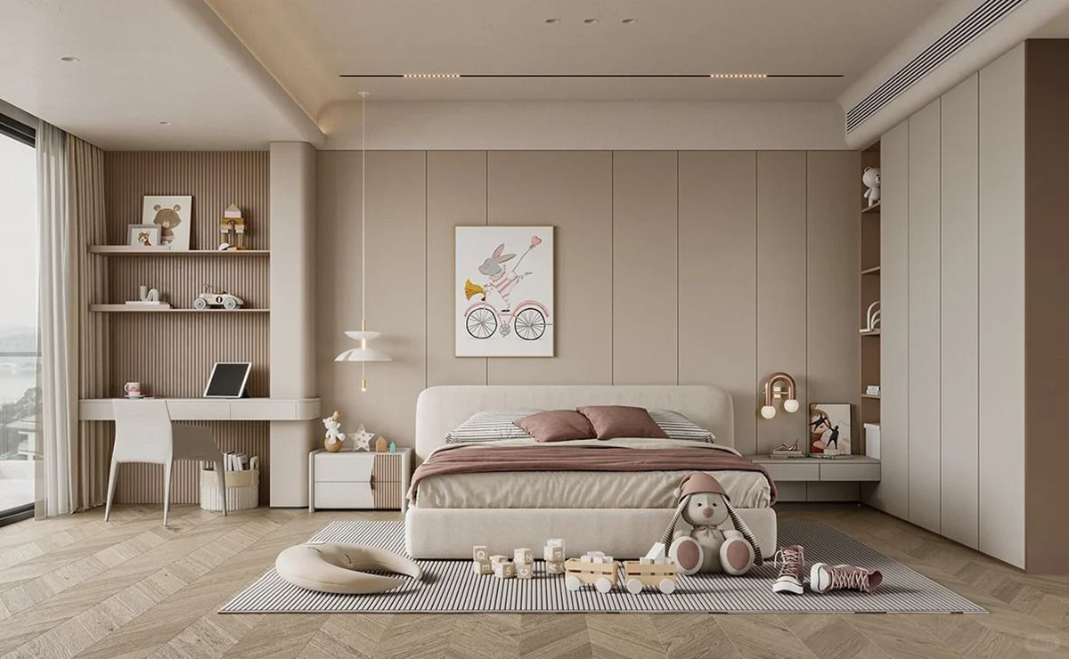 Thiết kế nội thất nhà có trẻ em